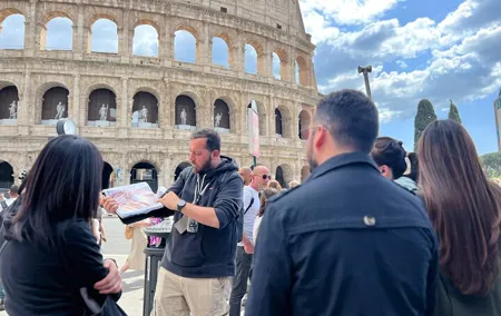 Guided tour of the Colosseum Arena, Roman Forum, Palatine Hill