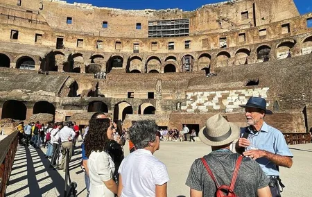 Colosseum with Gladiator Arena Floor, Forum & Palatine Hill Tour