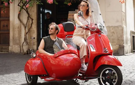 Rome Vespa Sidecar Tour — 90-Minute City Highlights Tour
