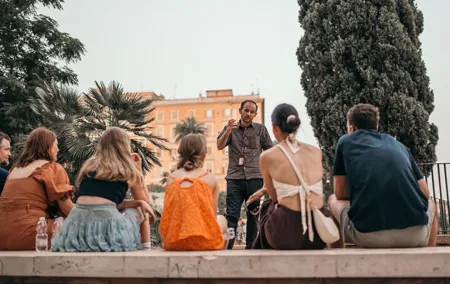 Walk the magic of Rome at night