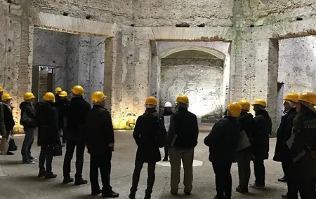 Nero's Golden House restoration site tour