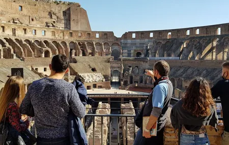 Colosseum Arena Floor and Ancient Rome Semi Private Guided Tour
