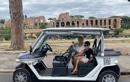 Rome Private Sightseeing Tour by Golf Cart