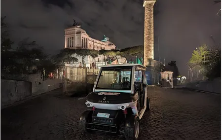 Rome By Night Golf Cart Tour