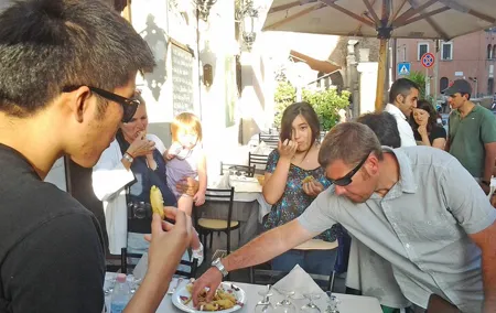 Rome Street Food Tour and Jewish Ghetto Area Guided Sightseeing