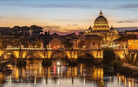 Rome by Night with Pizza and Gelato