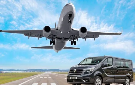 From Rome Hotel to Fiumicino Airport (FCO) 3-8 People