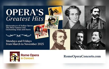 Rome: OPERA'S GREATEST HITS (Concert + Aperitif)