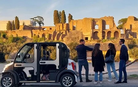 3 Hour Private Tour Wonders of Rome by Golf Car with Pick up