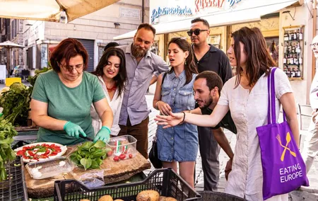Eternal Rome Food Tour: Campo de Fiori, Jewish Ghetto, Trastevere