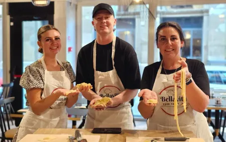 Pasta Fettuccine, Ravioli and Tiramisu MasterClass