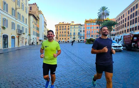 Run Rome's Historical Centers with a Local: 7K Group Running Tour