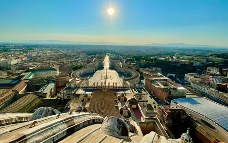 Early Morning St Peter's Basilica with Dome and Crypt Group Tour