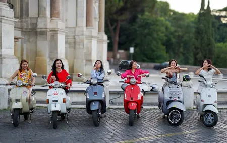 Explore Rome on a Vespa: Uncover the City's Hidden Gems