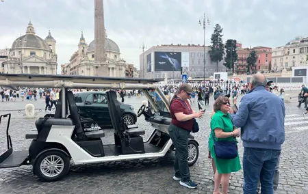 Rome Private Golf Cart Tour