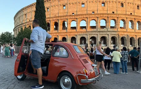 La Dolce Vita Fiat 500 Tour in Rome