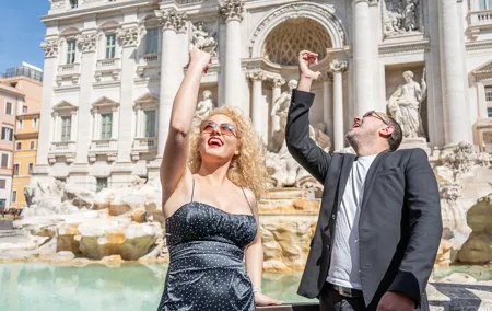 Rome: Your Own Private Photoshoot at the Trevi Fountain