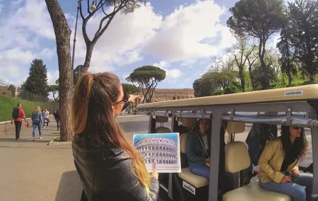 Rome’s Top Highlights by Luxury Golf Cart