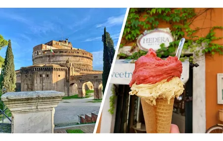 Rome: Castle Skip the Line Ticket, Gelato and optional Audio Tour