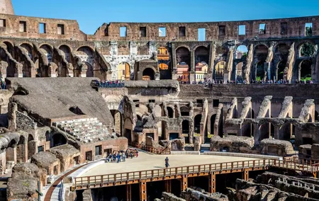Colosseum Gladiator Arena Floor Complete Tour- Up To 6 People