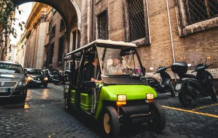 Golf Cart Tour Rome Original since 2005