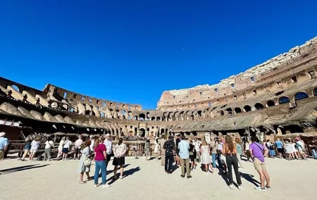 Colosseum Palatine Hill and Roman Forum Guided Tour
