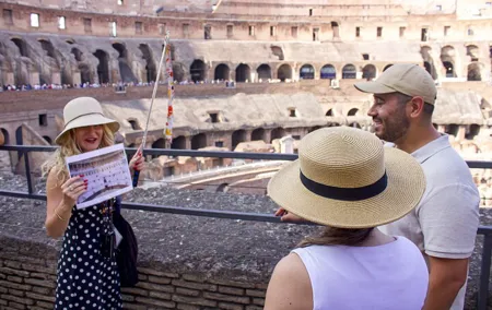 Colosseum Arena Small Group Tour with Palatine Hill & Forum