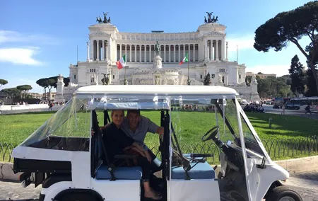Rome Golf Cart Private Tour With A Local