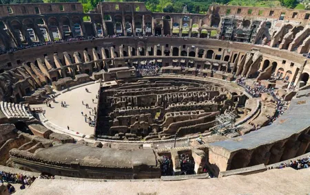 Gladiators Arena Tour with Colosseum First Level & Ancient Rome