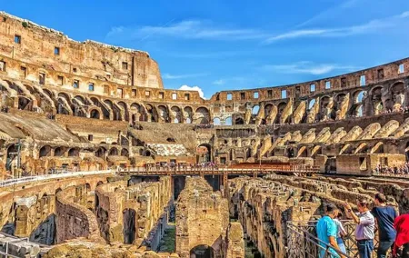 Colosseum with Arena & Roman Forum Guided Tour