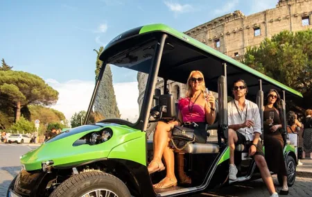 Golf Cart Odyssey in Rome