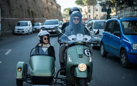 Private Vespa Sidecar Tour with Hotel Pickup