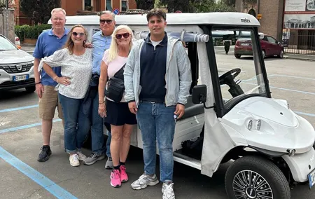 Golf Cart VIP tour of Rome with Driver and Tour Guide (3 or 5hrs)