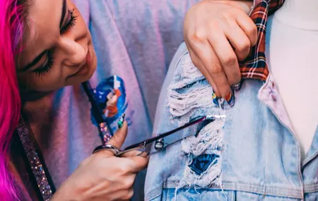 Custom a unique denim jacket with French celebrities’ designer