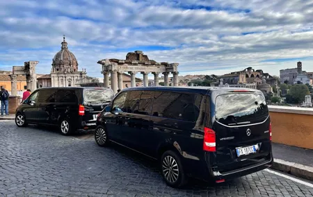 Private Transfer from Rome Fiumicino to the Hotel or Vice Versa