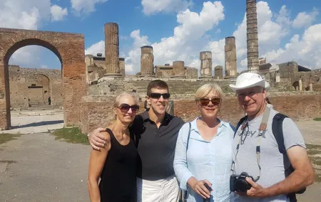Pompeii ruins and Archaeological Museum private tour from Rome