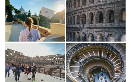Two in One - Colosseum and Vatican Museums Group Tour