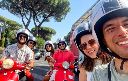 Rome by Vespa – Official Tour: Drive or Ride as Passenger