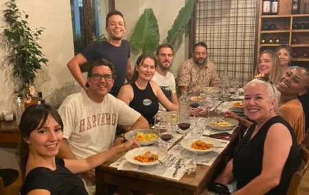 Delicious Roman Dinner after Juicy Roman history