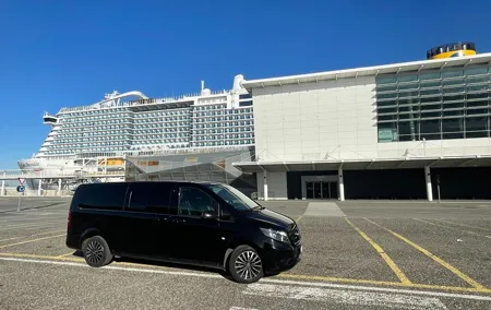 Private Transfer from Rome Fiumicino to the Port of Civitavecchia and vice versa