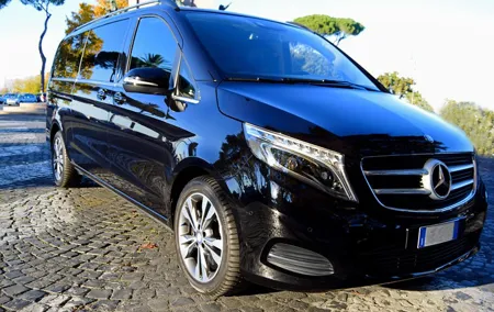 Private Arrival Transfer: Rome Hotels or Fiumicino Airport to Amalfi Coast, Naples or Sorrento Hotels