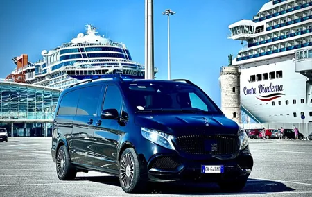 Transfer Fiumicino airport - Civitavecchia port or vice versa