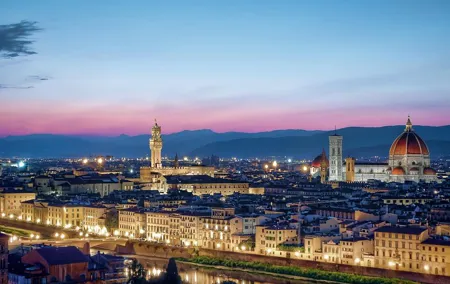 Private Transfer from Rome (or FCO Airport) to Florence with stops along the way