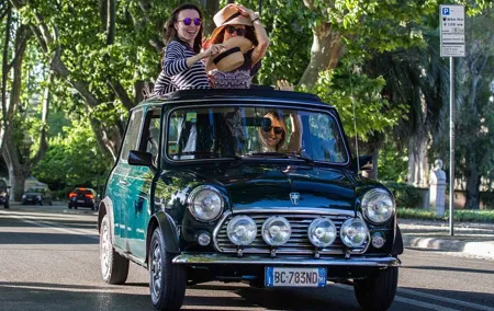 THINK BIG, GO MINI! Rome Day&Night in Mini Cooper Classic Cabrio