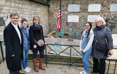 US and French revolution with General Lafayette