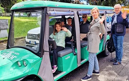 Rome, Crafted for You: Private Golf Cart Tour