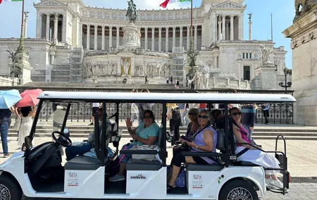 3-Hour Private Golf Cart Tour around Rome