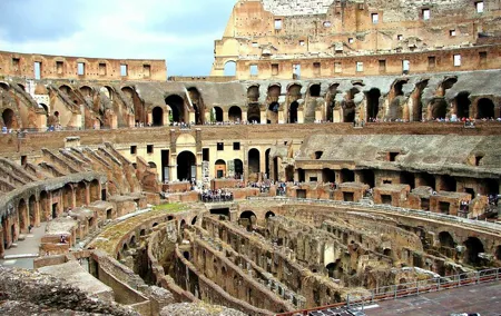 Rome: Underground Tour and Colosseum Arena (guarantee 7 pax)