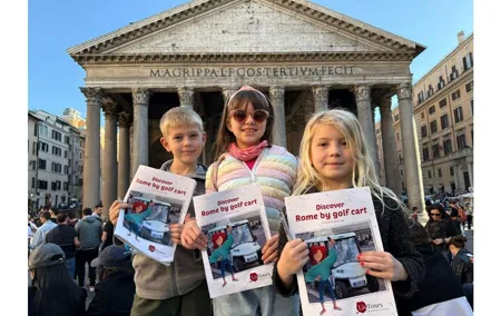 Family Friendly Private Golf Cart Tour of Rome