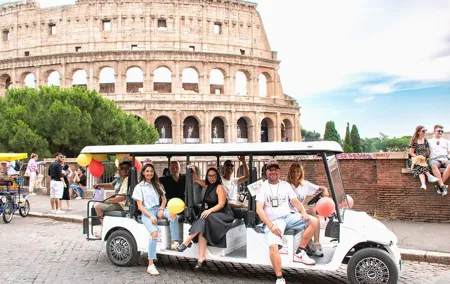 Eco-Friendly Rome Tour by Golf Cart: Exclusive VIP Experience
